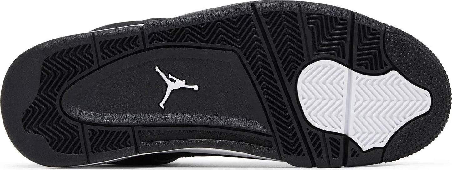 Nike Air Jordan 4 Retro Black White Thunder | FQ8138-001