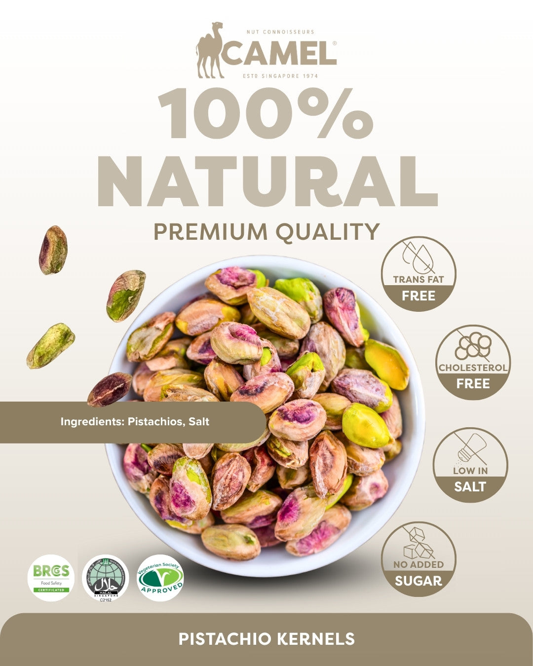 Pistachio Kernels 1kg