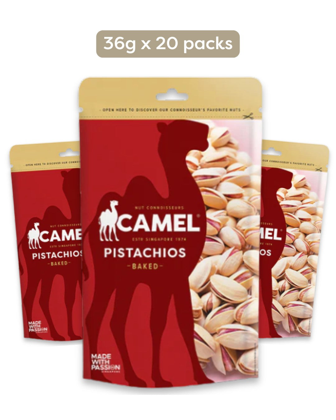 Baked Pistachios 36g Mini Pack